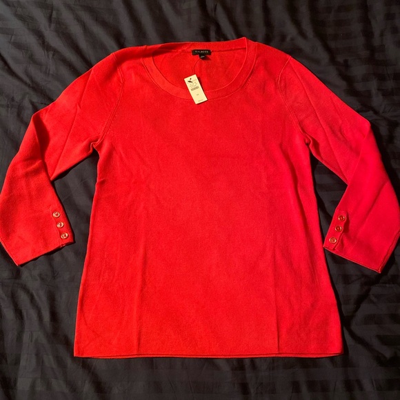 Talbots Sweaters - NWT Talbots Button Cuff Sweater - NEW WITH TAGS